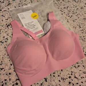 knix Pink Wireless Seamless Comfort Bra
